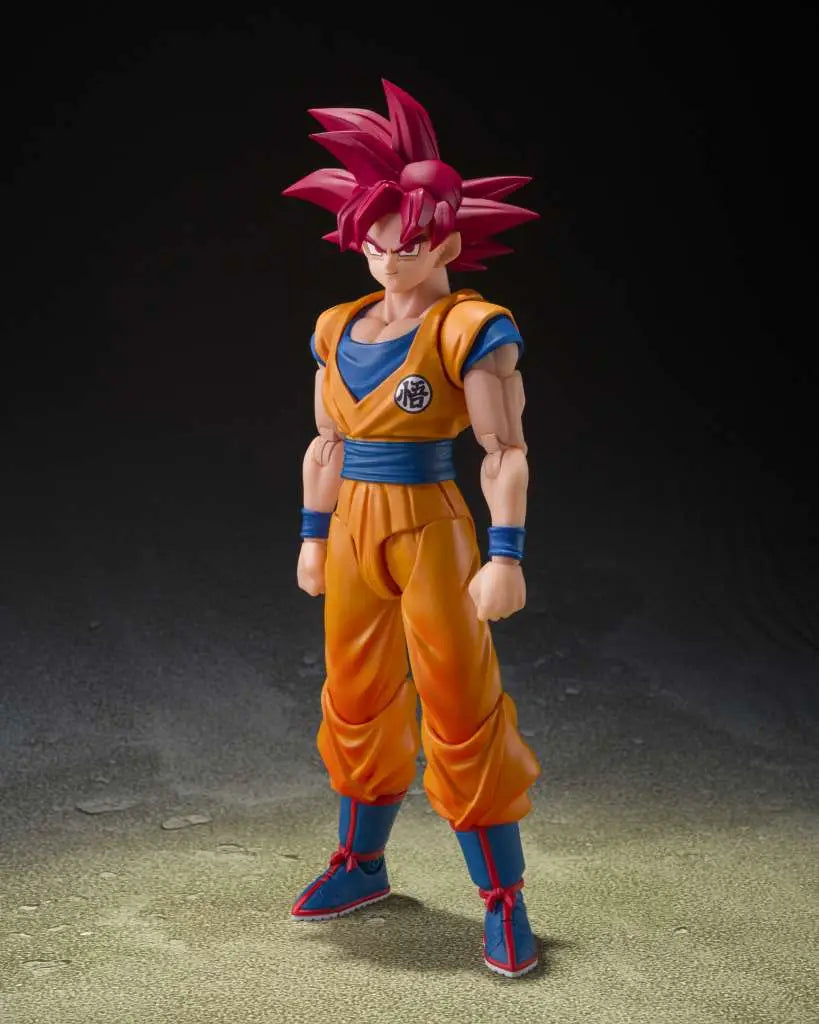 Dragon Ball Super Saiyan God Son Goku God Aura S.h.figuarts