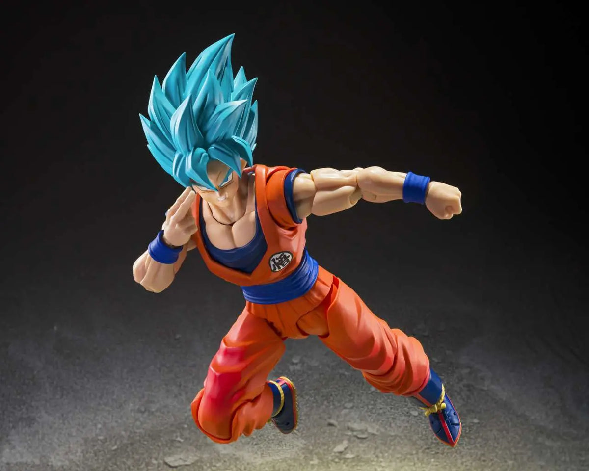 Dragon Ball Super Saiyan God Super Saiyan Son Goku Blue Power S.h.figuarts