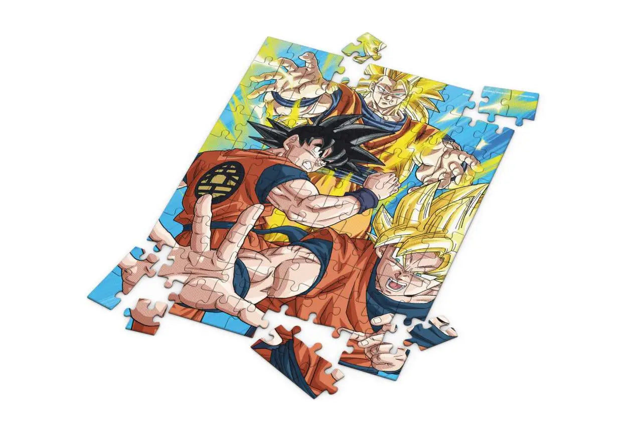 Dragon Ball Z Goku Saiyan 3d 100pcs Puzz
