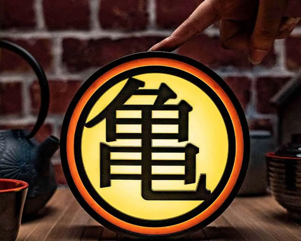 Dragon Ball Z Kame Symbol Lamp