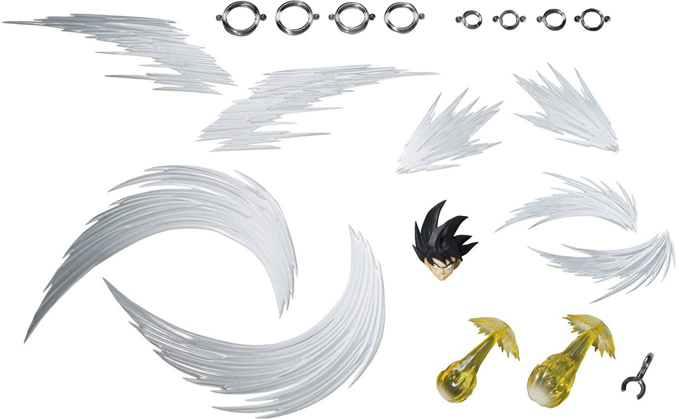 Dragon Ball Z S.H. Figuarts Accessories Son Goku's Effect Parts Set