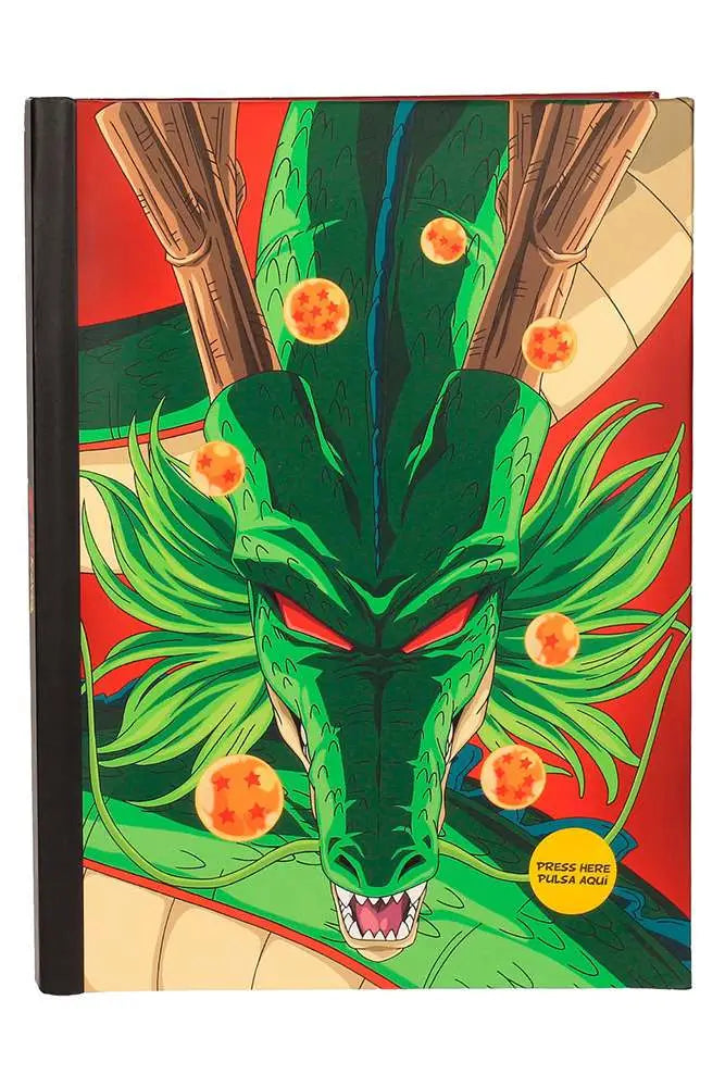 Dragon Ball Z Shenron Notebook W/light