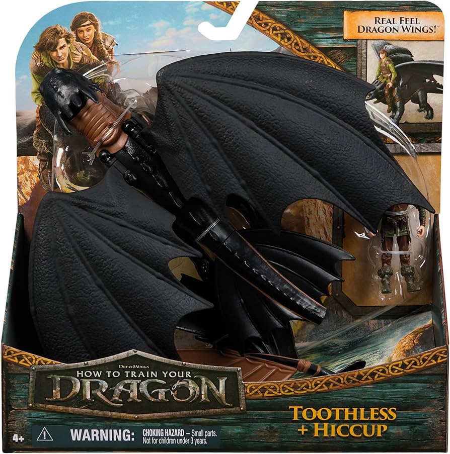 Dragon Toothless + Hiccup
