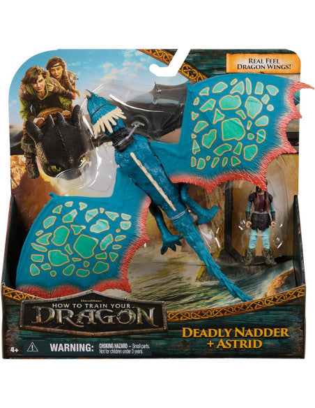 Dragon Deadly Nadder + Astrid