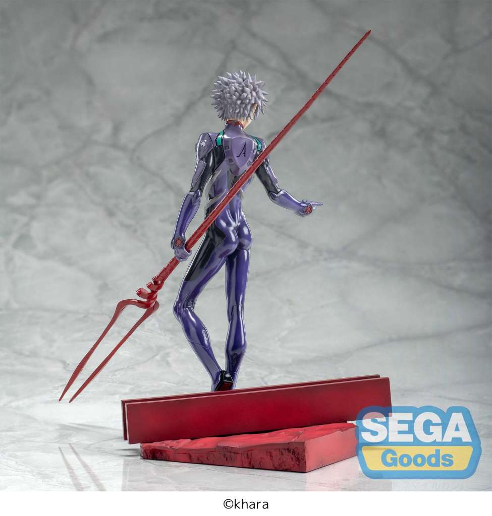Evangelion: 3.0+1.0 Thrice Upon a Time Luminasta PVC Statue Kaworu Nagisa x Spear of Longinus