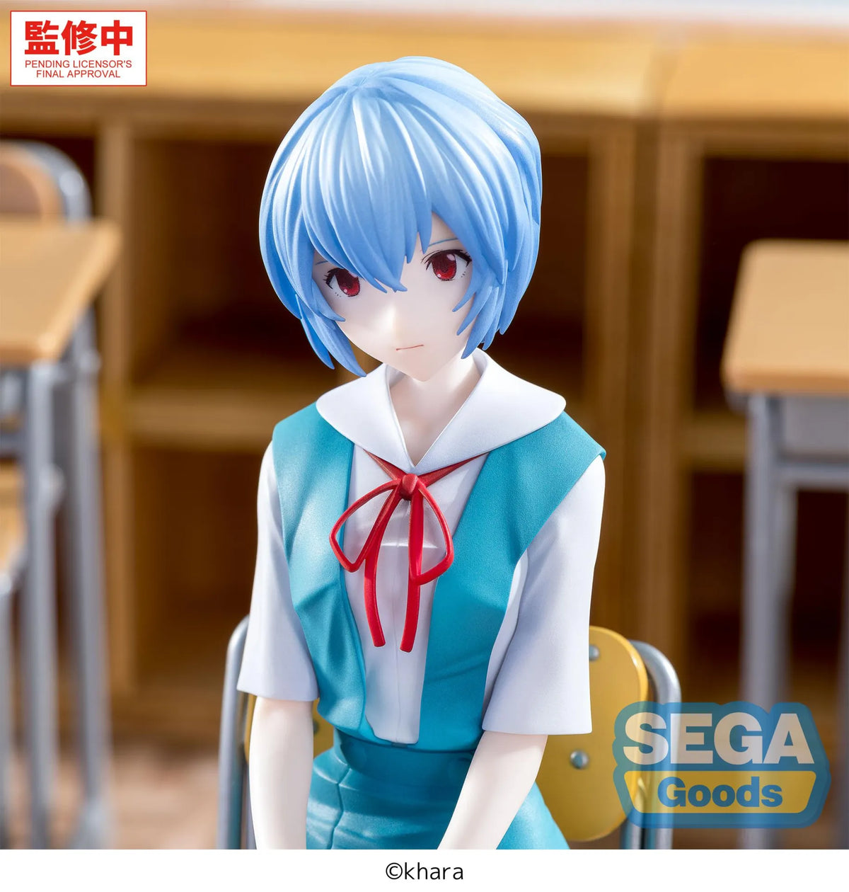 Evangelion Rei Ayanami Uniform Xstellar Figure