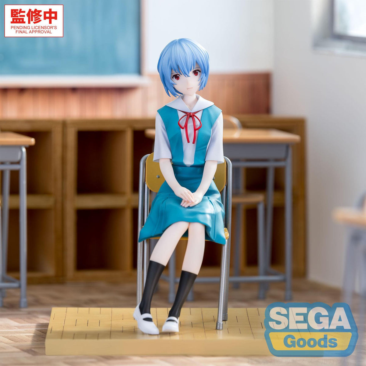 Evangelion Rei Ayanami Uniform Xstellar Figure