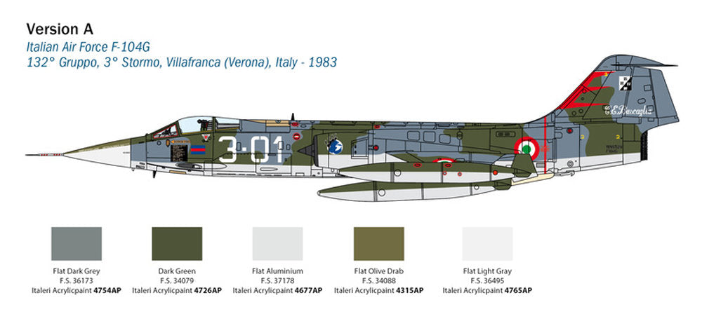 F-104G Recce (upgraded edition)