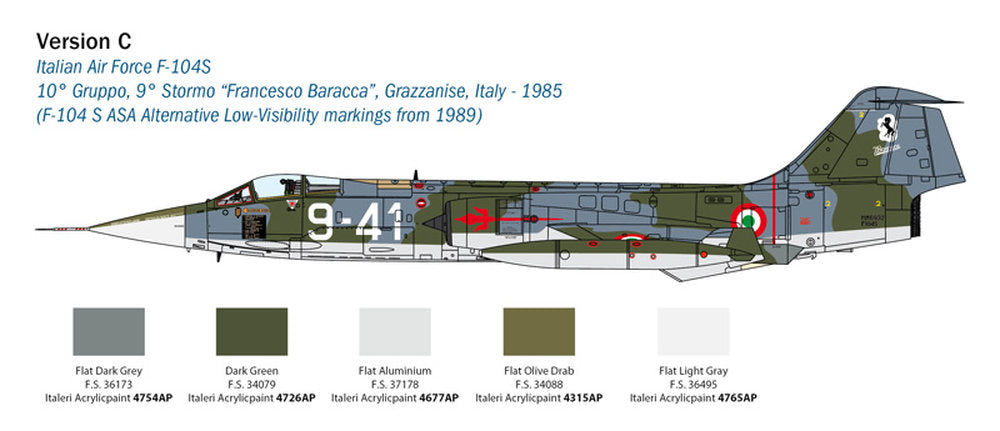 F-104G Recce (upgraded edition)