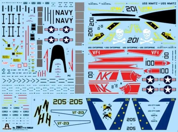 F-14 A Tomcat Italeri