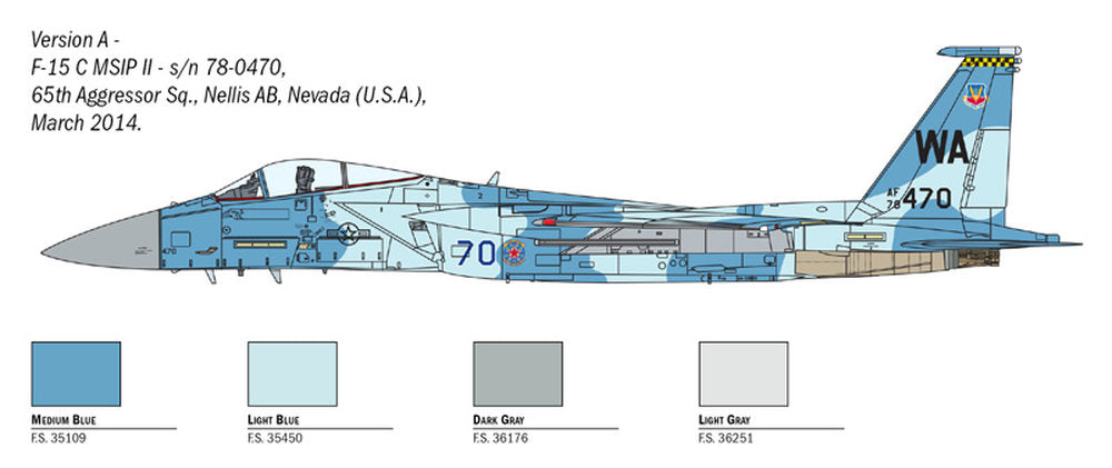 F-15C Eagle Italeri