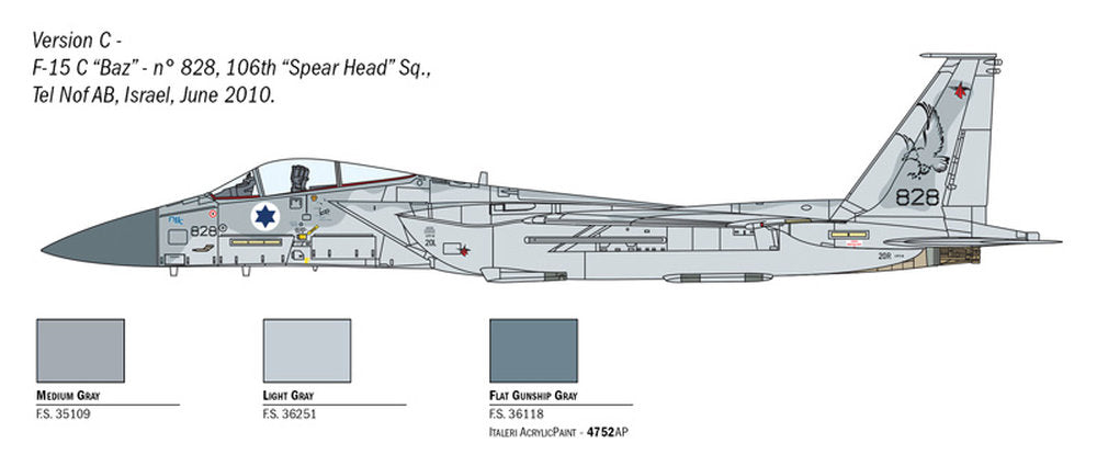 F-15C Eagle Italeri