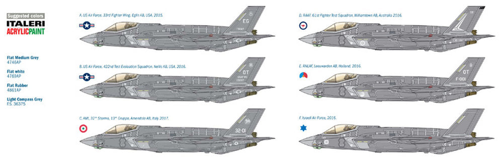 F-35 A Lightning II Italeri