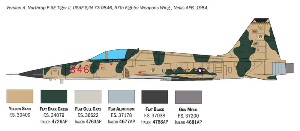 F-5E Tiger II italeri