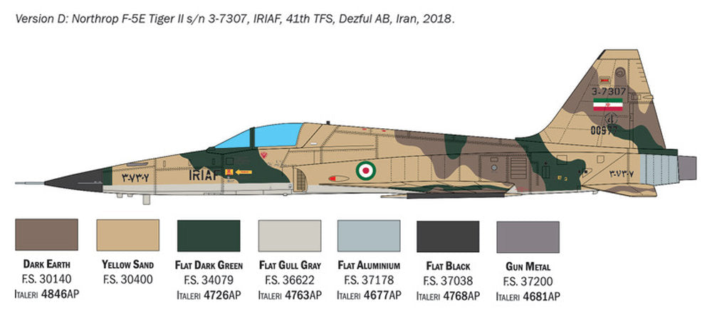 F-5E Tiger II italeri