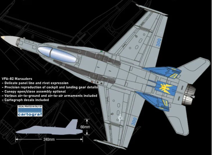USN F/A-18C "VFA-82 Marauders"