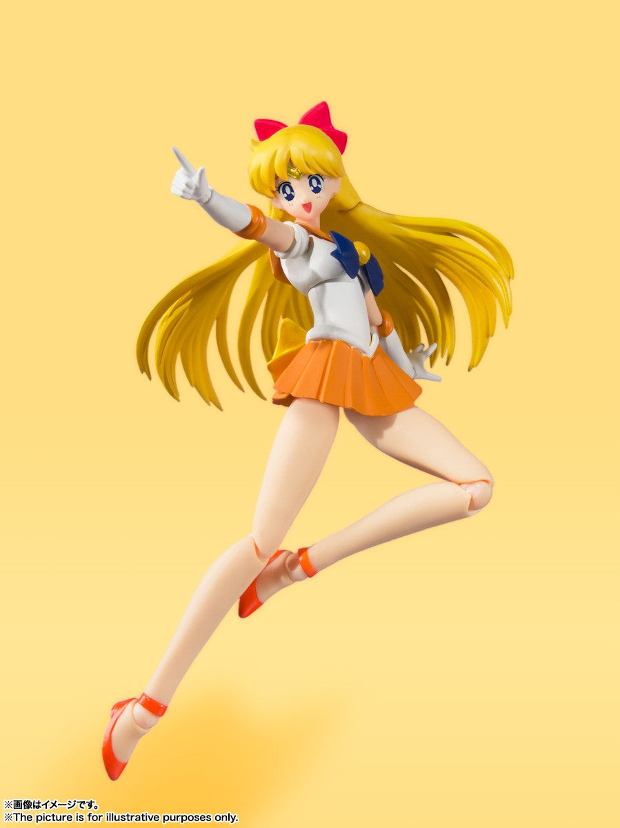 Sailor Moon S.H. Figuarts Action Figure Sailor Venus Animation Color Edition