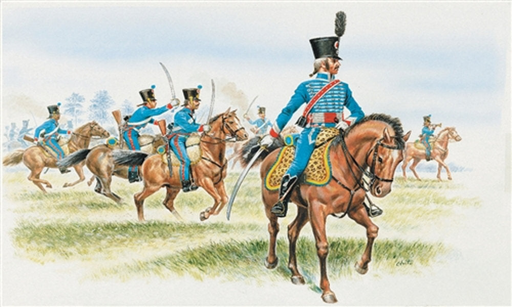 French Hussars by Italeri