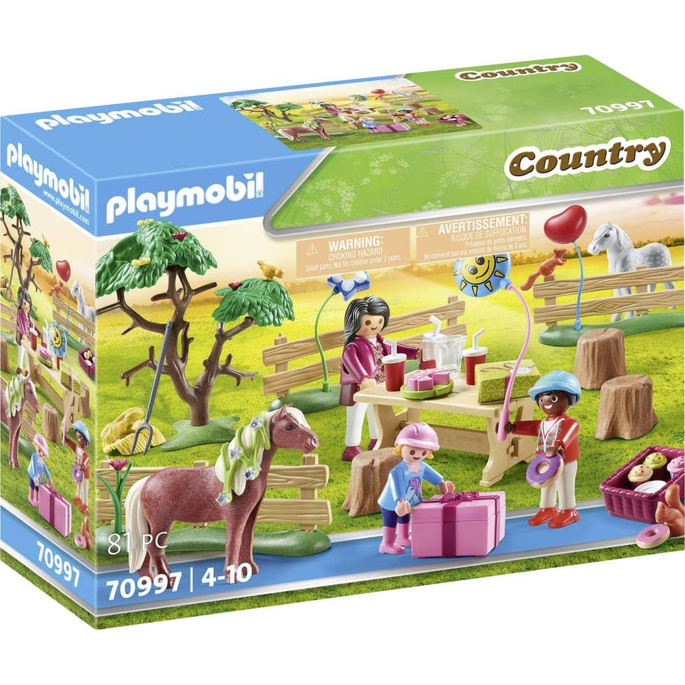 Festa di compleanno al Maneggio Playmobil