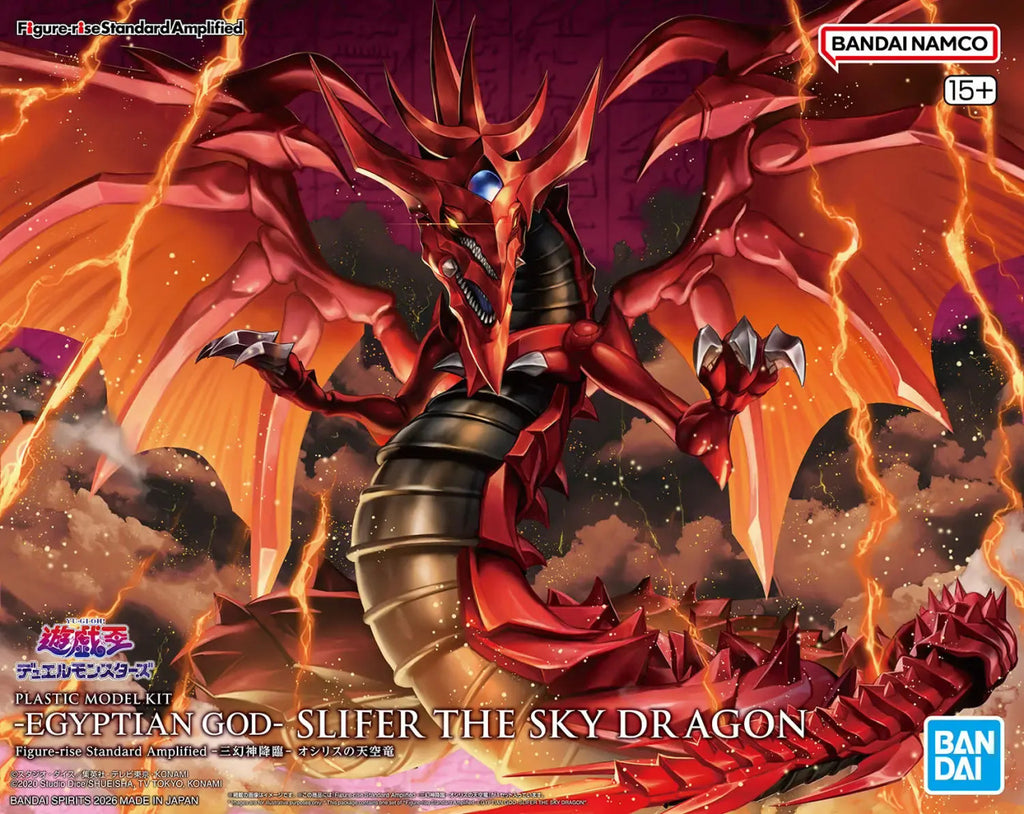 Yu Gi Oh Figure Rise Amplified Egyptian God Slifer The Sky Dragon