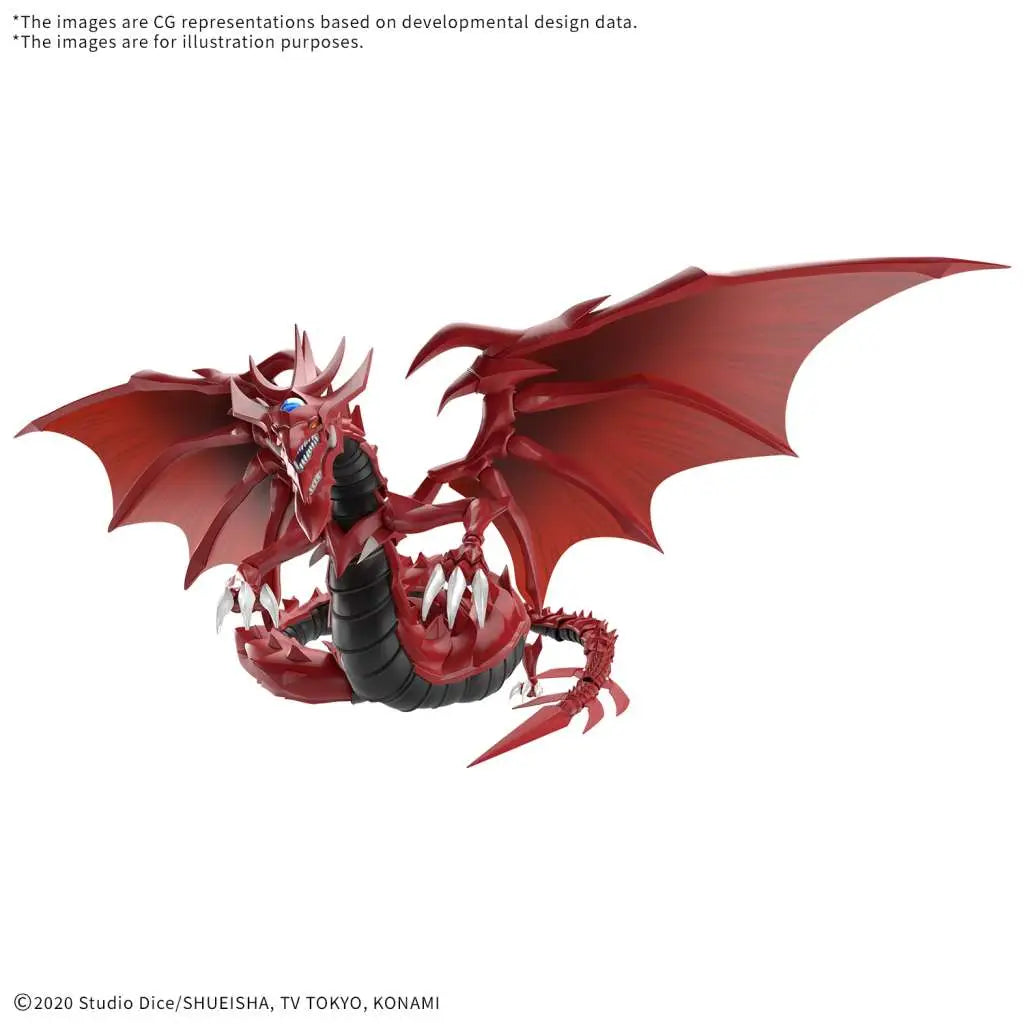 Yu Gi Oh Figure Rise Amplified Egyptian God Slifer The Sky Dragon