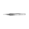 Flat Round Stain Steel Tweezers 120 MM