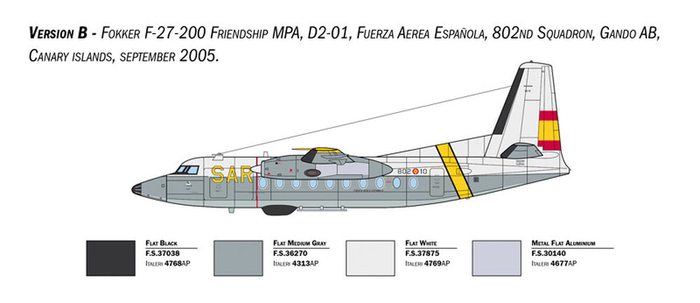 Fokker F-27 Maritime Patrol Aircraft