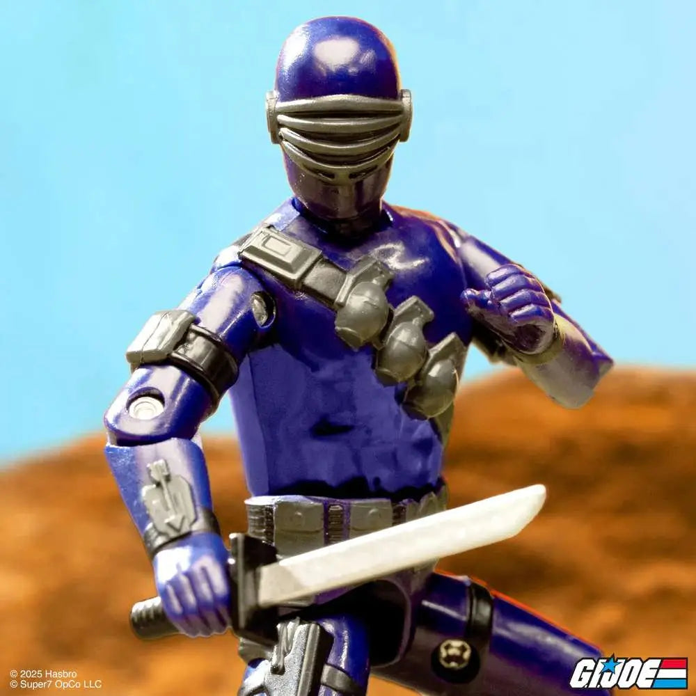 G.I. Joe W03 Snake Eyes (Cartoon) Reaction+ Figure