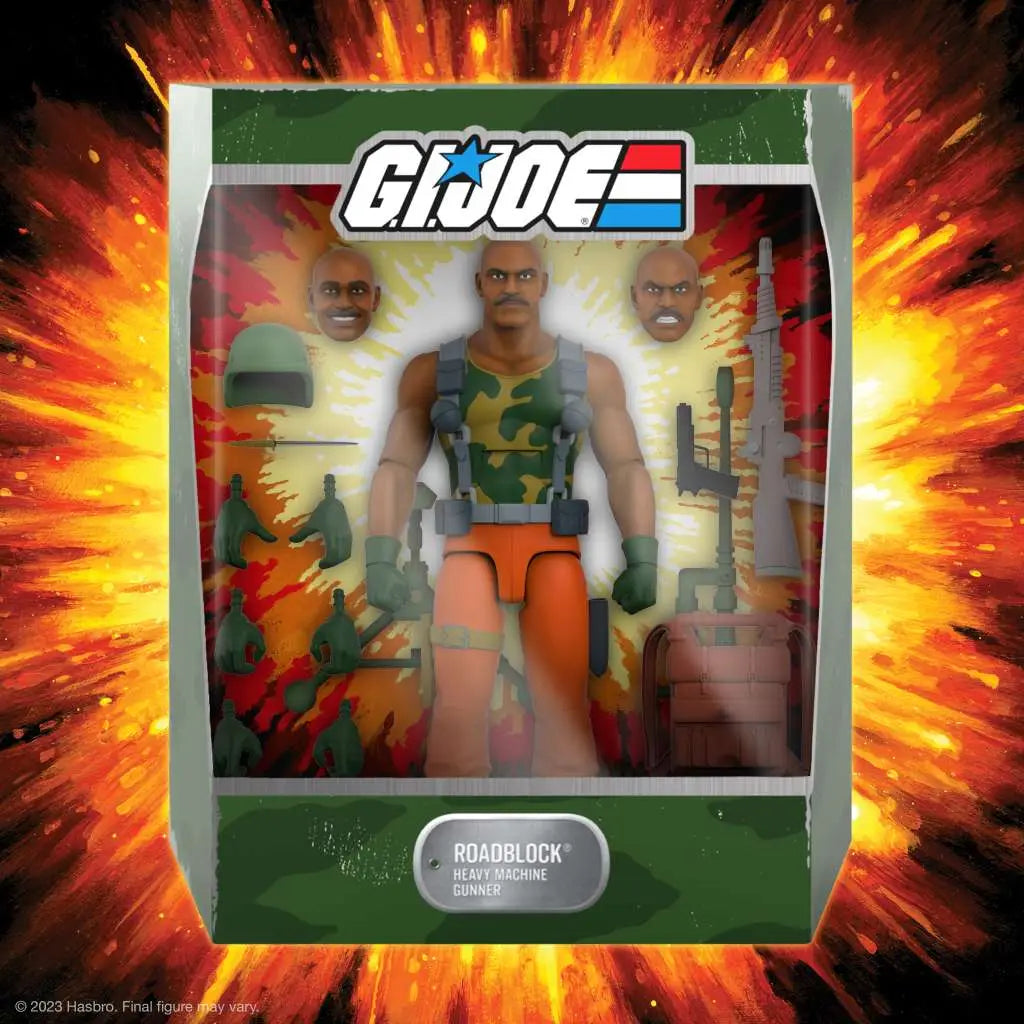 G.i.joe Ultimate W5 Roadblock Af