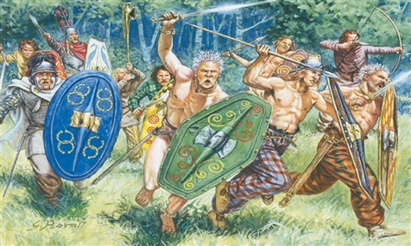 Gauls Warriors - I Cen. BC by Italeri