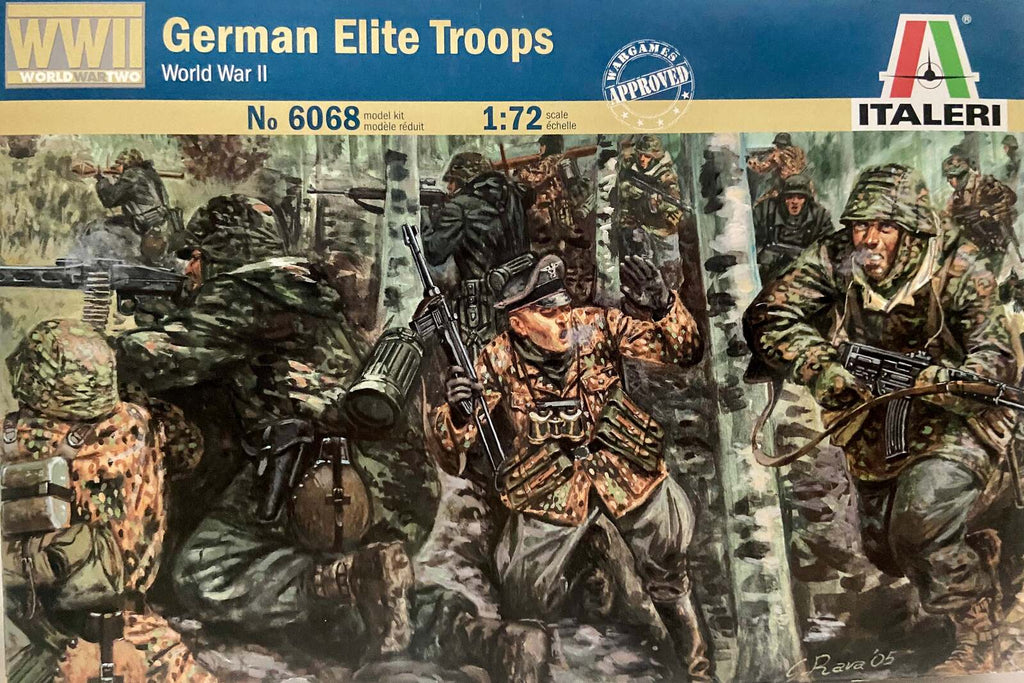 German elite troops