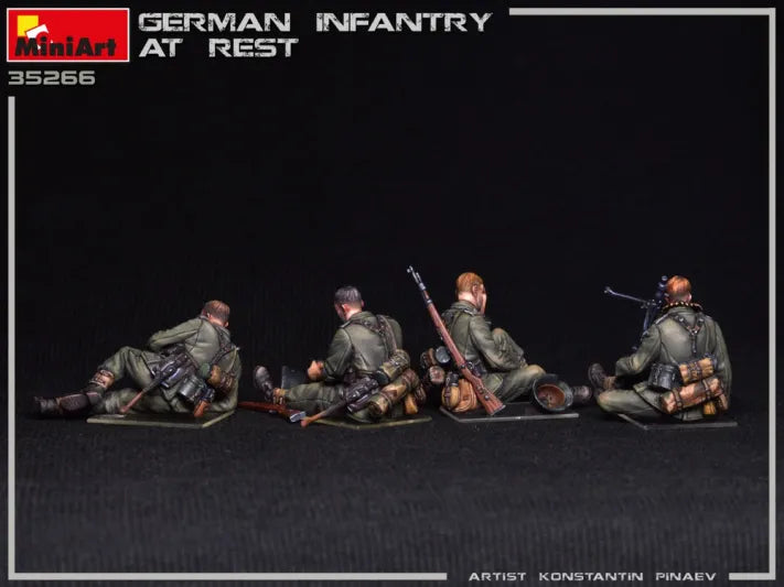 German Infantry at Rest