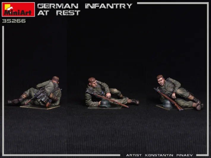 German Infantry at Rest