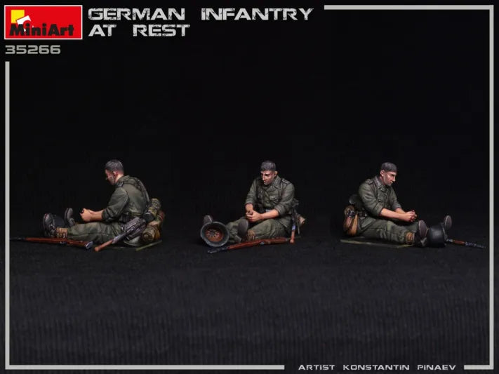 German Infantry at Rest