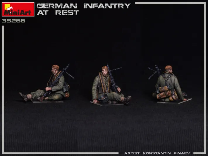German Infantry at Rest
