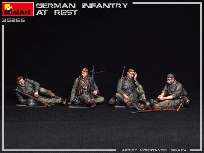 German Infantry at Rest