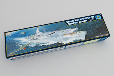 German Navy Aircraft Carrier Peter Strasser Trumpeter