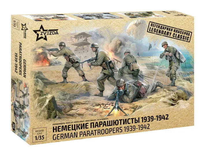 German Paratrooper Figure Set