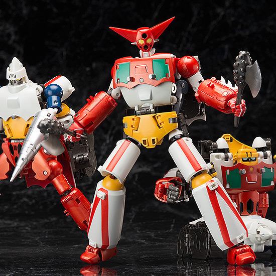 Getter Robo Dynamic Change R Getter Robo Action Figure Set