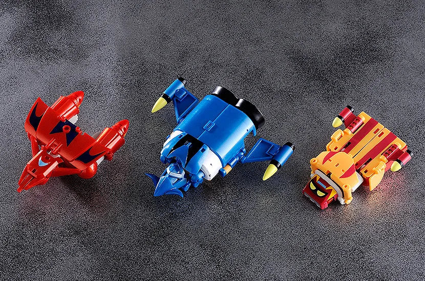 Getter Robo G Dynamic Change Mini Fig Set