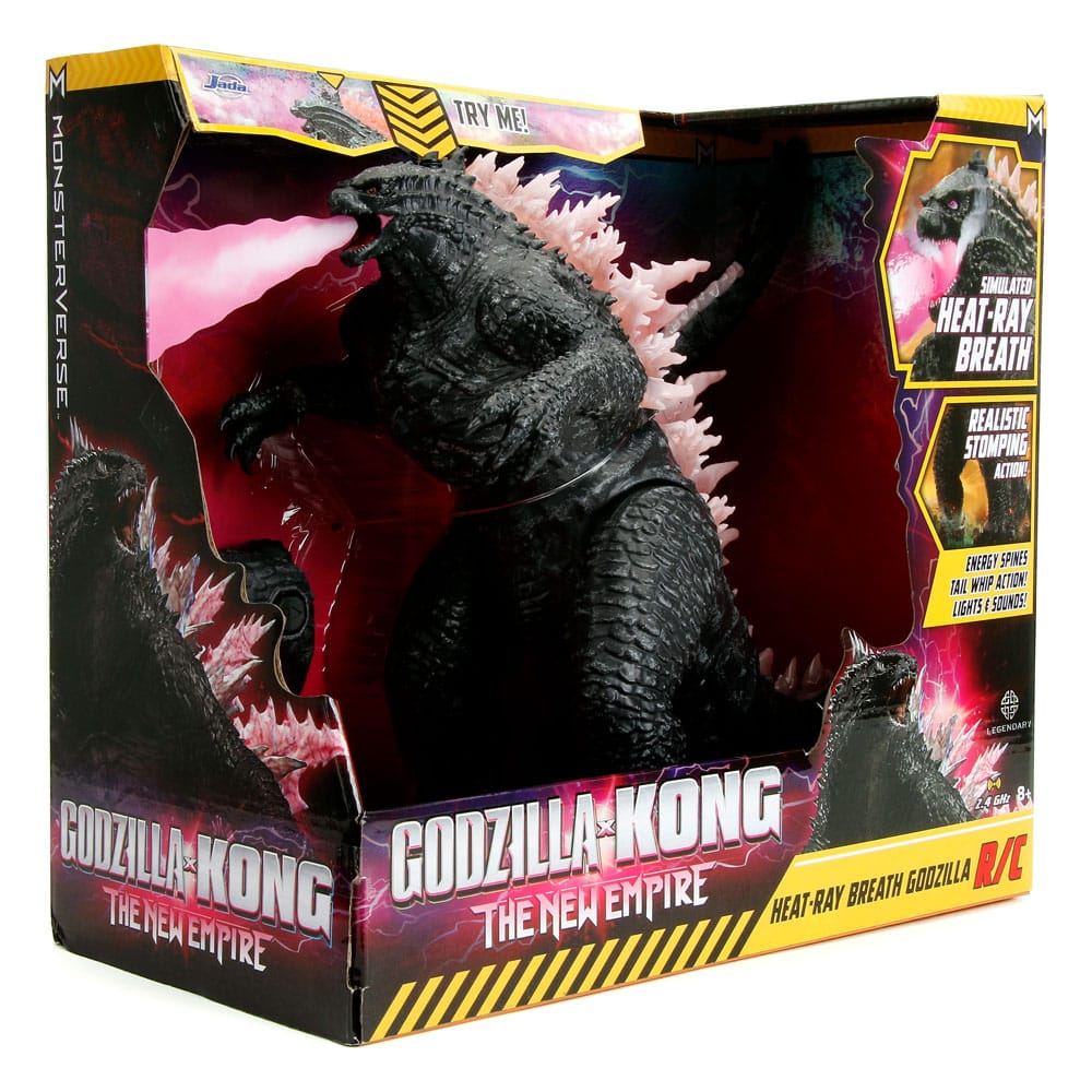 Godzilla x Kong: The New Empire Vehicle RC 1/12 Heat-Ray Breath Godzilla