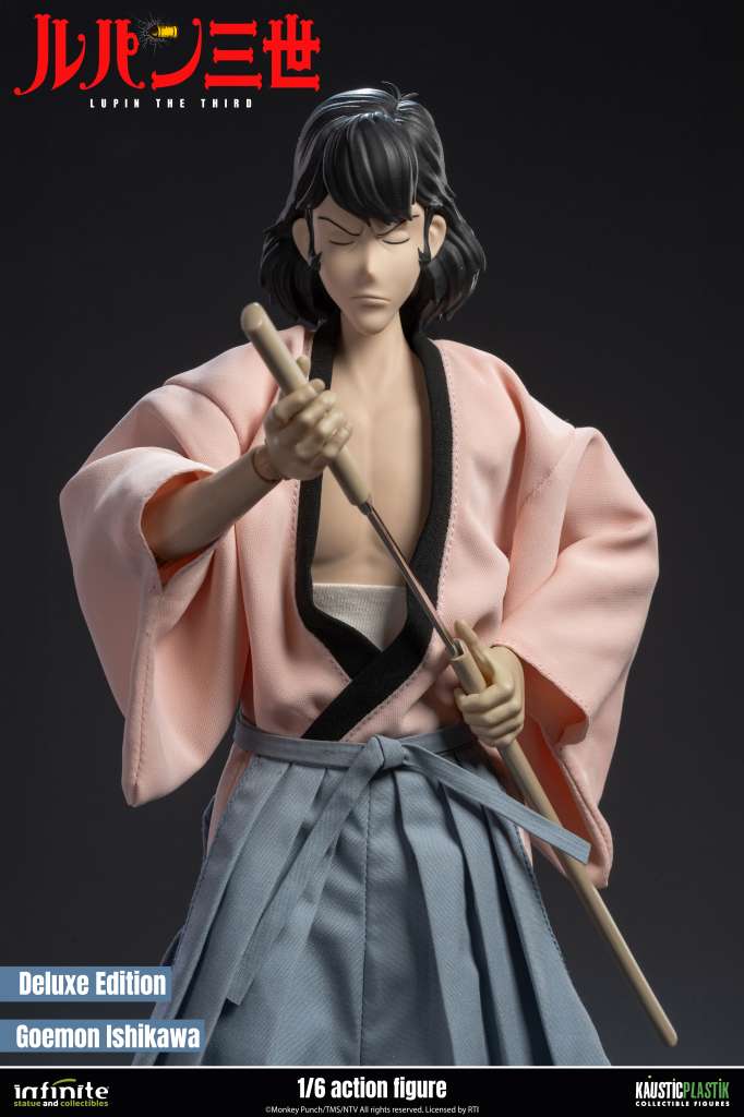 Lupin the 3rd the italian adventure goemon ishikawa xiii 1/6 action figure deluxe edition