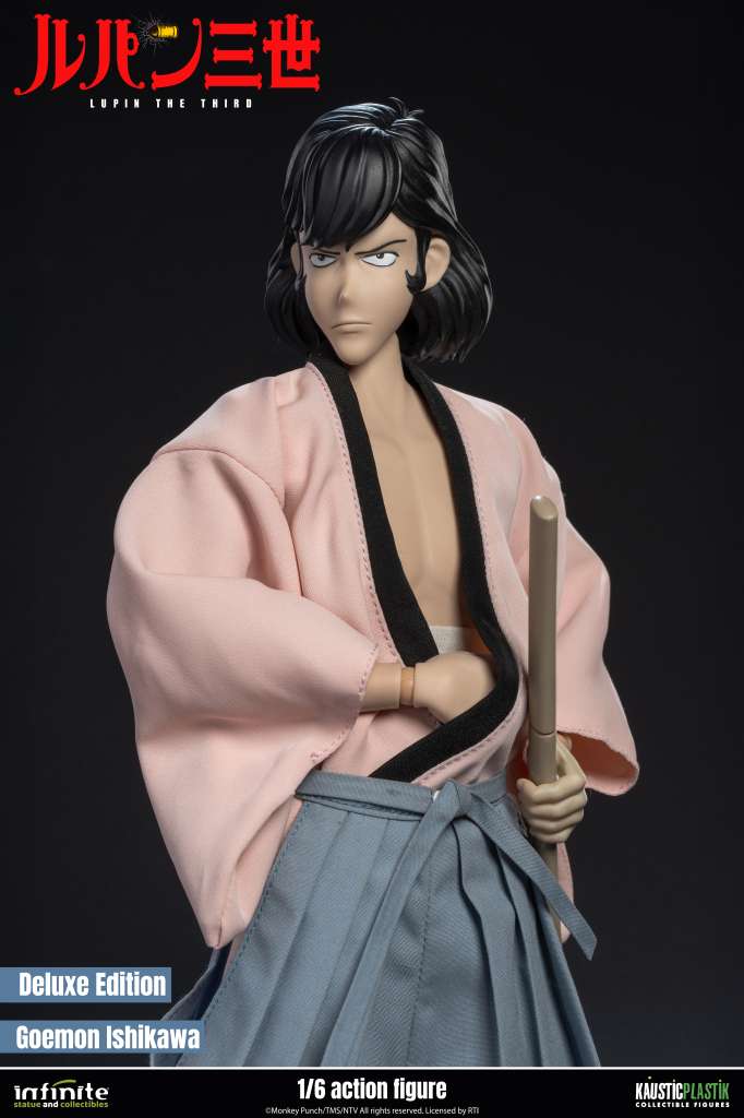 Lupin the 3rd the italian adventure goemon ishikawa xiii 1/6 action figure deluxe edition