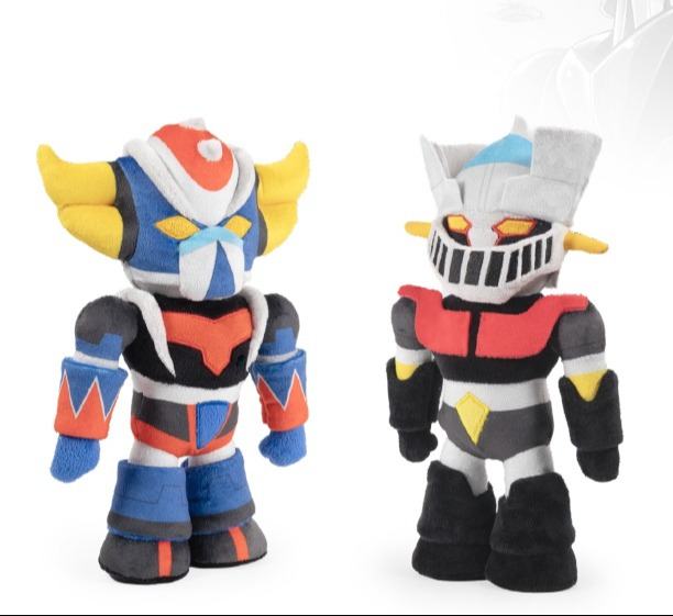 Grendizer & Mazinger Z Plush Toys Set (2)
