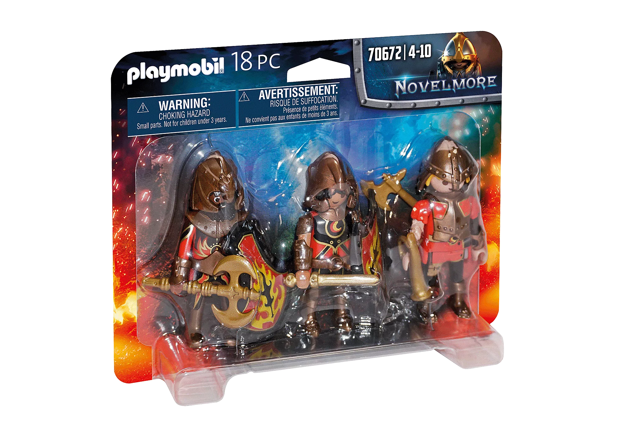 Guerrieri di Burnham Playmobil 70672 Novelmore