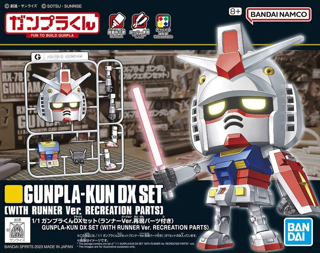 Gunpla Kun Dx Set With Runner Ver