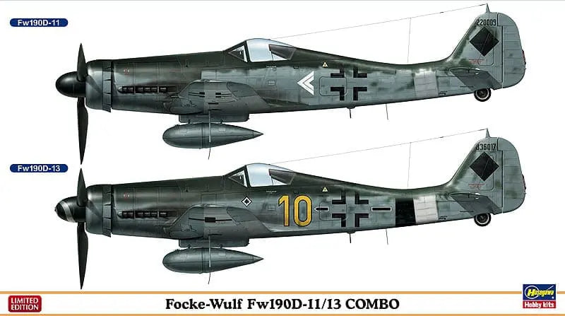 Focke-Wulf Fw 190D-11/13 Combo by Hasegawa