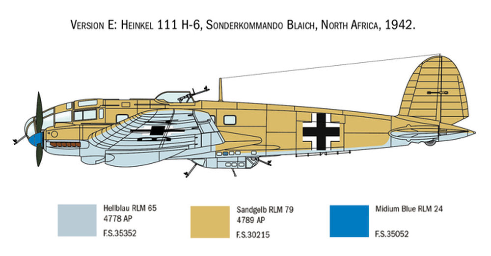 HE 111 H-6 Battle of Britain 80th Ann.