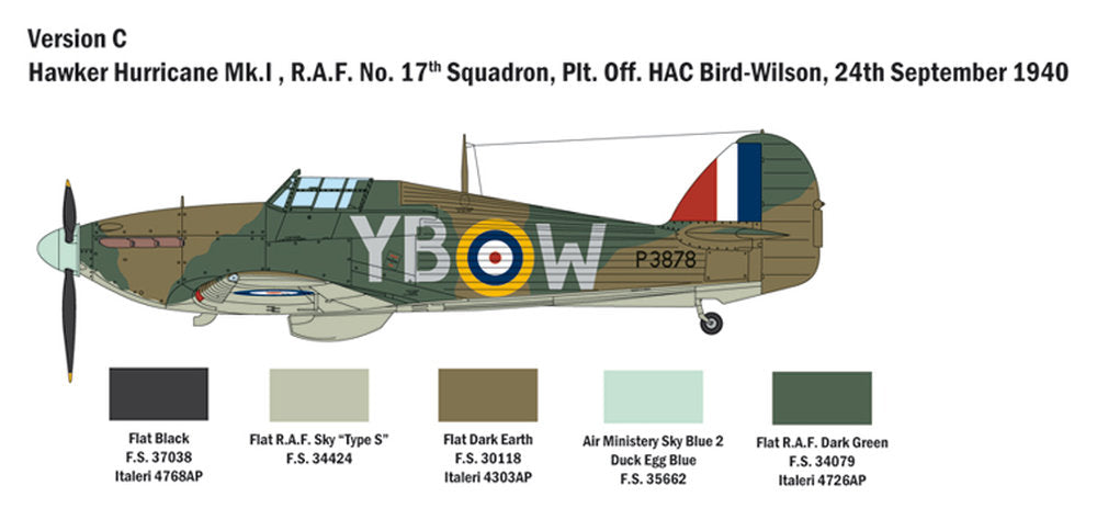 HURRICANE Mk.I Battle of Britain 80th Ann.