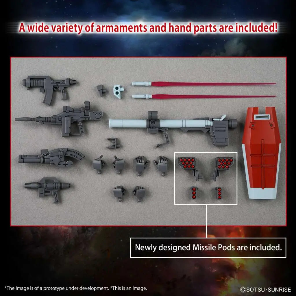 Hg Gm Shoulder Cannon / Missile Pod